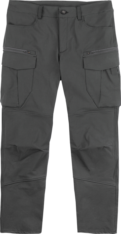 ICON Superduty3™ Pants - Black US 30 with Removable D3O® Impact Protectors - Kelly Motorsports
