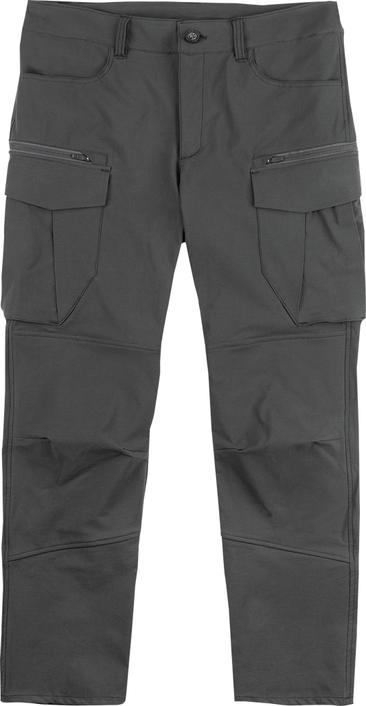 ICON Superduty3™ Pants - Black US 30 with Removable D3O® Impact Protectors - Kelly Motorsports