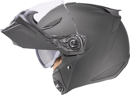 ICON Threshold™ Modular Helmet Solid Matte Black - Kelly Motorsports