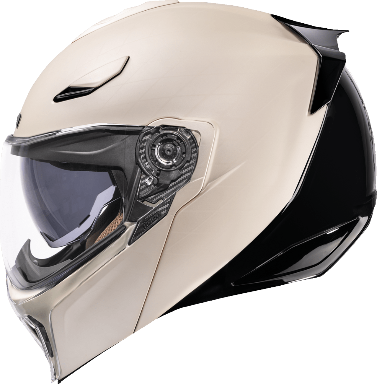ICON Threshold™ Modular Helmet - Steady State White - Kelly Motorsports