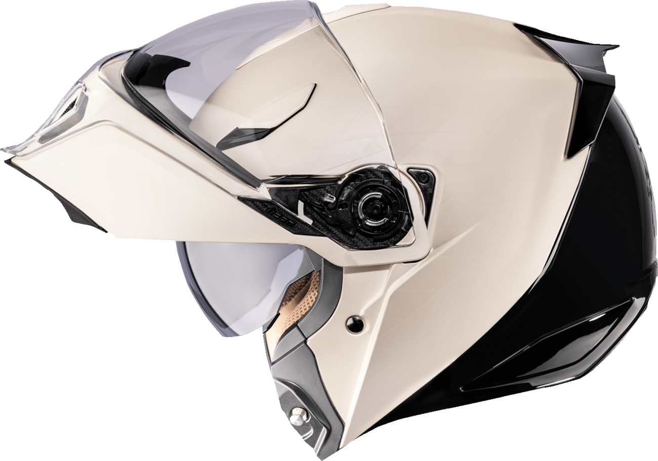 ICON Threshold™ Modular Helmet - Steady State White - Kelly Motorsports