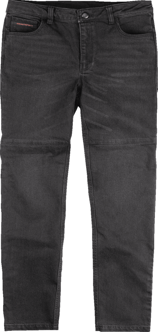 ICON Uparmor™ Covec® Jeans w/D30® Ghost Knee Impact Black or Blue - Kelly Motorsports