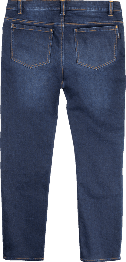 ICON Uparmor™ Covec® Jeans w/D30® Ghost Knee Impact Black or Blue - Kelly Motorsports