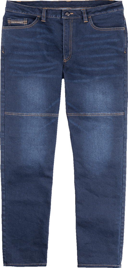 ICON Uparmor™ Covec® Jeans w/D30® Ghost Knee Impact Black or Blue - Kelly Motorsports