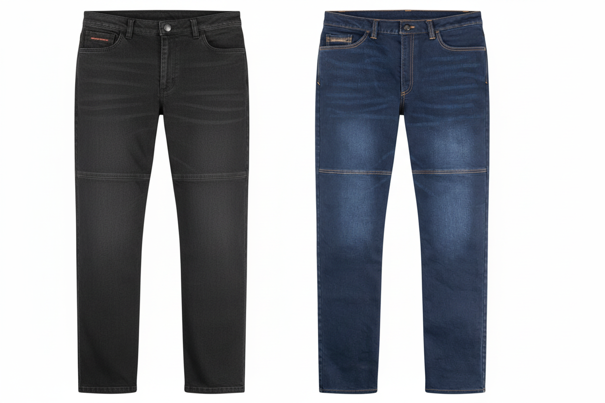 ICON Uparmor™ Covec® Jeans w/D30® Ghost Knee Impact Black or Blue