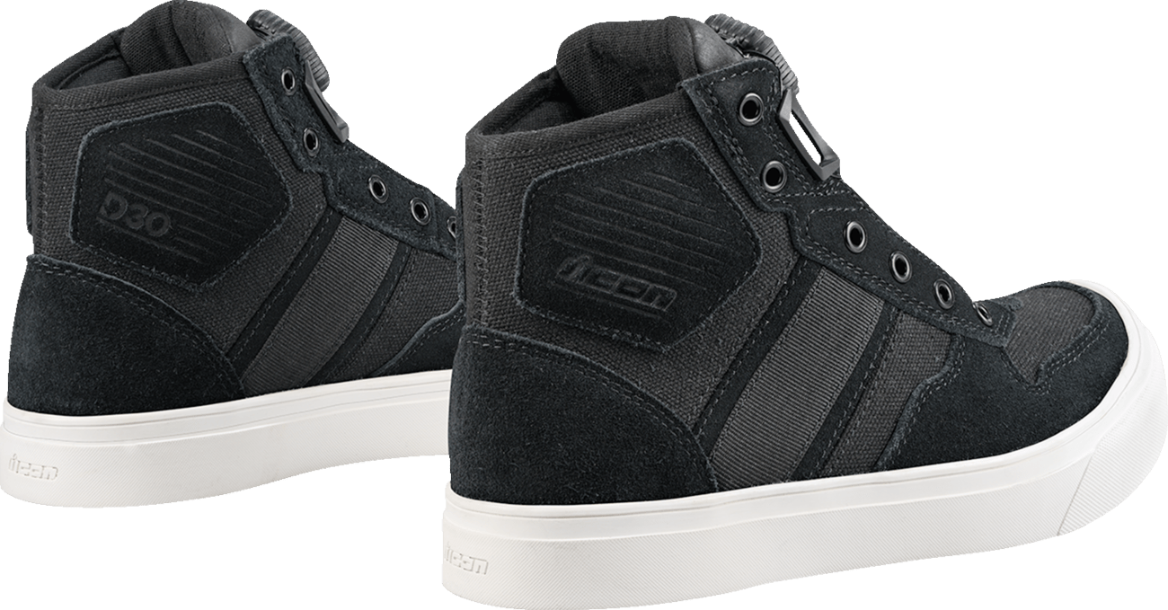 ICON Women's Dog Days Boots Black - Kelly Motorsports
