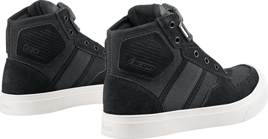 ICON Women's Dog Days Boots Black - Kelly Motorsports