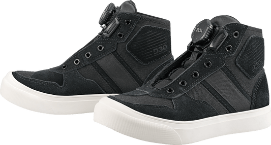 ICON Women's Dog Days Boots Black - Kelly Motorsports