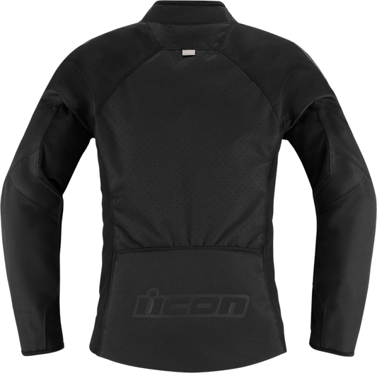 ICON Women's Hooligan CE Motorcycle Jacket w/Impact Protectors - Kelly Motorsports