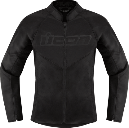 ICON Women's Hooligan CE Motorcycle Jacket w/Impact Protectors - Kelly Motorsports