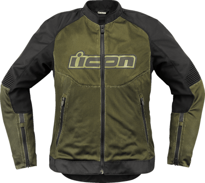 ICON Women's Overlord3™ Jacket w/Impact Protection & Removable Liner - Kelly Motorsports