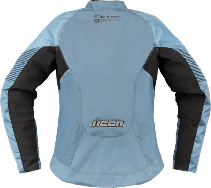 ICON Women's Overlord3™ Jacket w/Impact Protection & Removable Liner - Kelly Motorsports