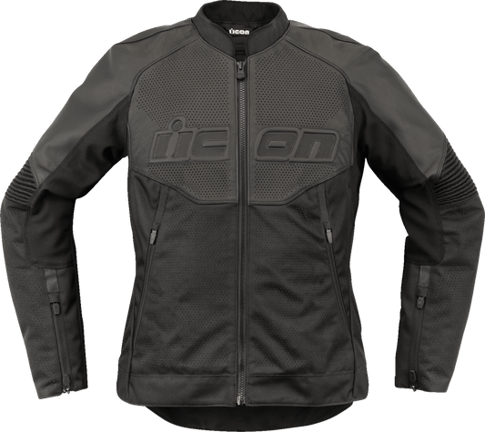 ICON Women's Overlord3™ Jacket w/Impact Protection & Removable Liner - Kelly Motorsports