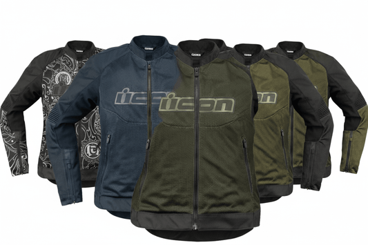 ICON Women's Overlord3™ Jacket w/Impact Protection & Removable Liner - Kelly Motorsports