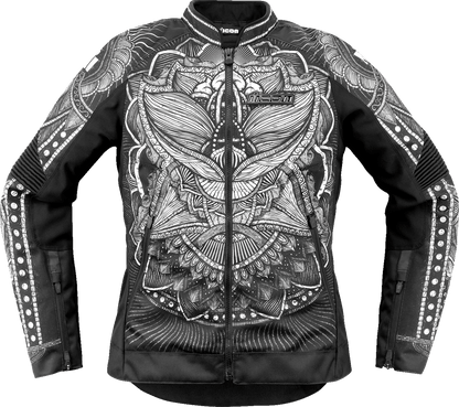 ICON Women's Overlord3™ Jacket w/Impact Protection & Removable Liner - Kelly Motorsports