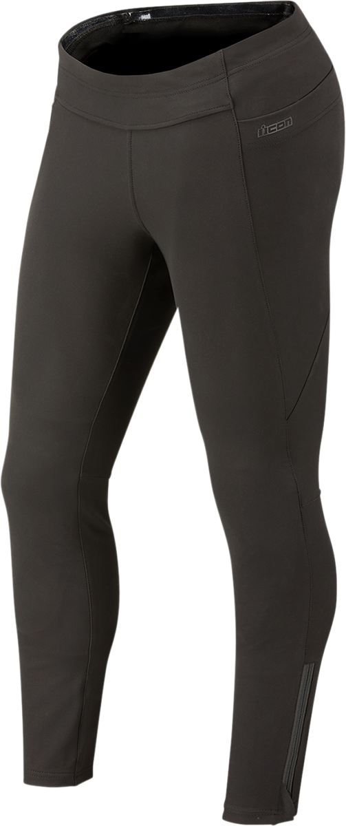 ICON Women's Tuscadero2™ Stretch Pant - Black - Size XS with Removable D3O Impact Protectors - Kelly Motorsports