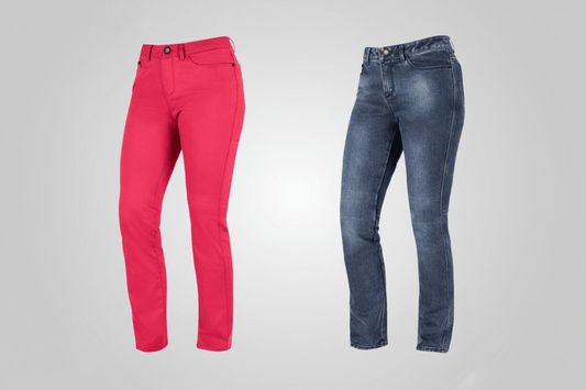 ICON Women's Tuscadero3™ CX Jeans - Durable Covec® Denim - Kelly Motorsports