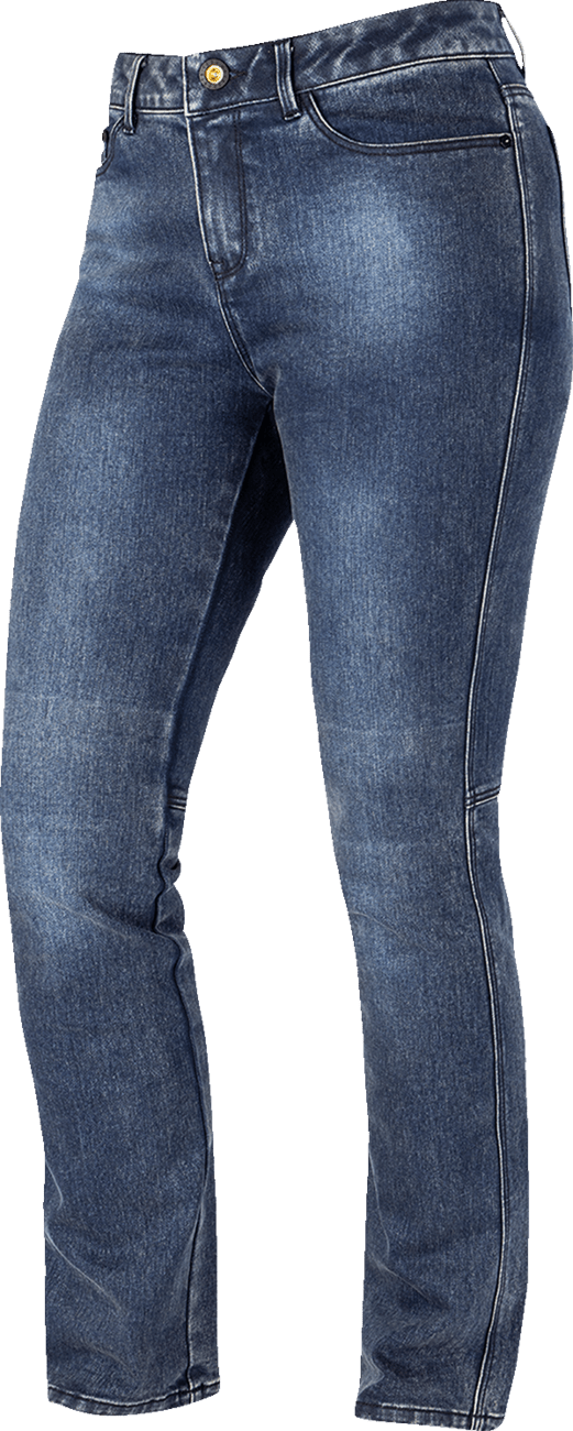 ICON Women's Tuscadero3™ CX Jeans - Durable Covec® Denim - Kelly Motorsports