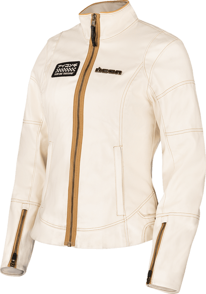 ICON Women's Tuscadero3™ Jacket - Lightweight Synthetic Chassis with Impact Protection - Kelly Motorsports