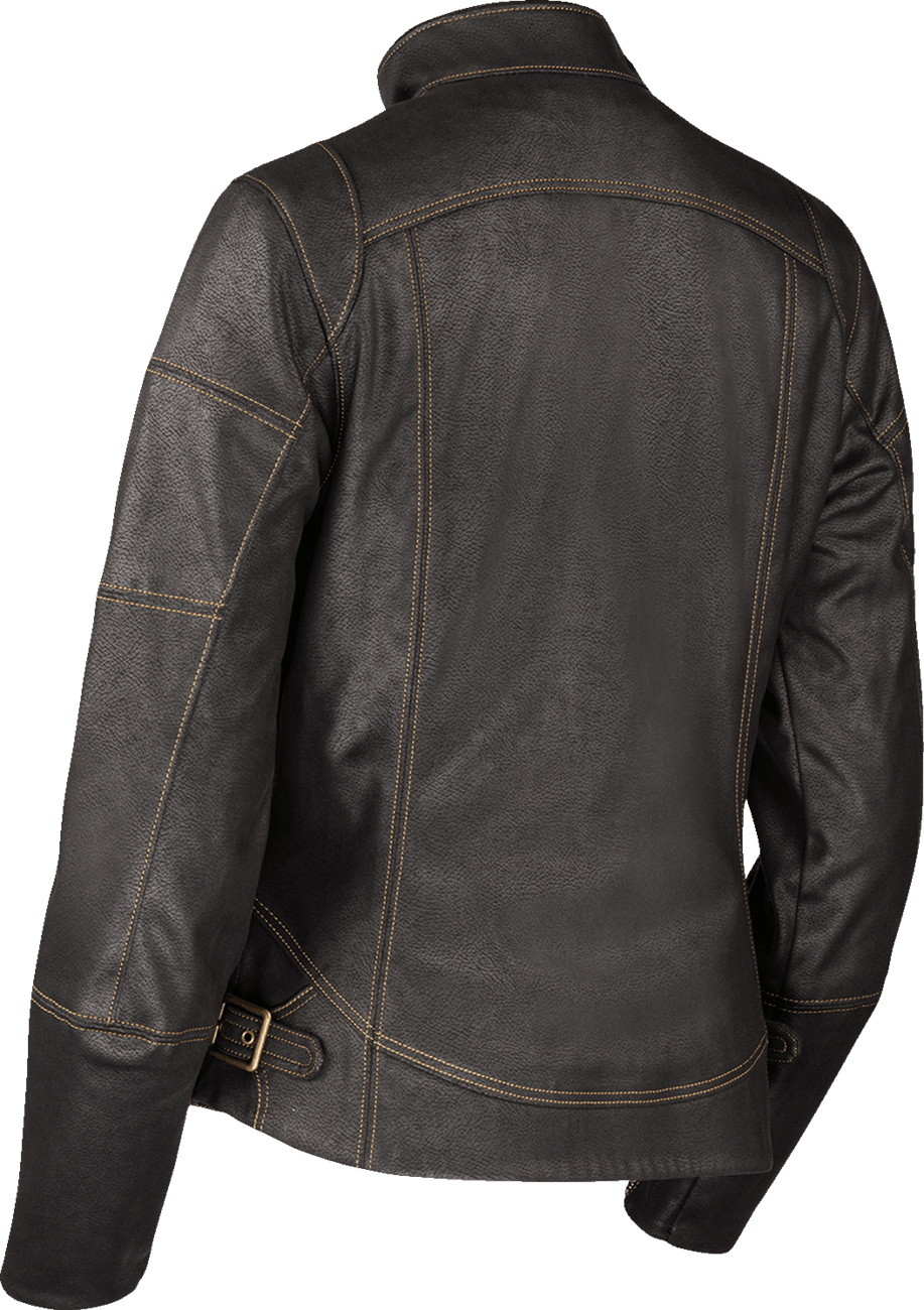 ICON Women's Tuscadero3™ Jacket - Lightweight Synthetic Chassis with Impact Protection - Kelly Motorsports