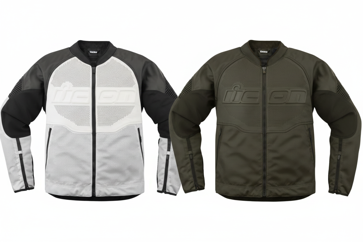 ICON Overlord Jackets - White & Black