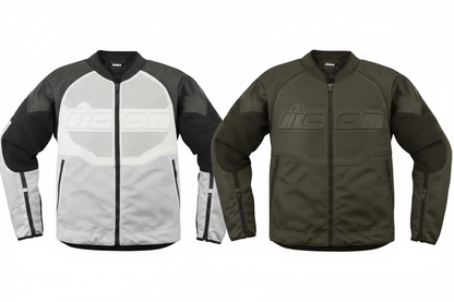 ICON Overlord Jackets - White & Black