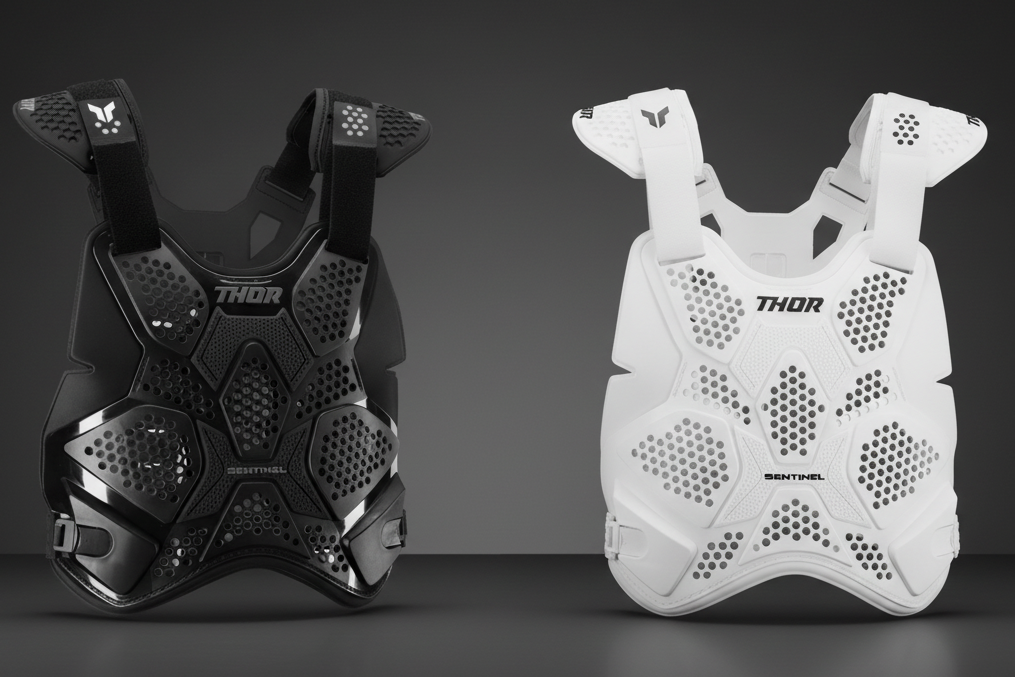 THOR Sentinel LTD Race Guard shown side by side