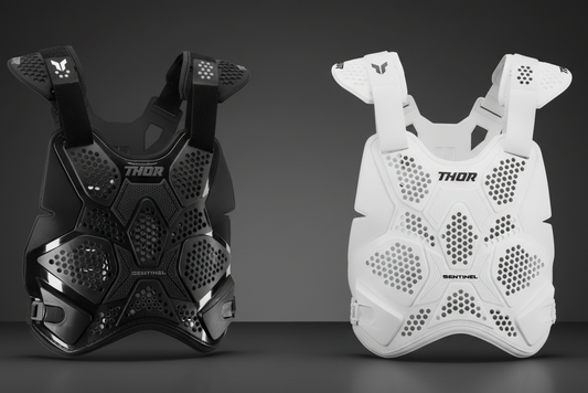 THOR Sentinel LTD Race Guard shown side by side