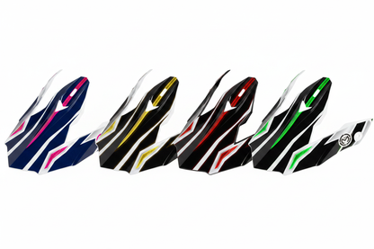Moose Offroad MR3 Peak F.A.F. Helmet Replacement Visor - All 4 Colorways