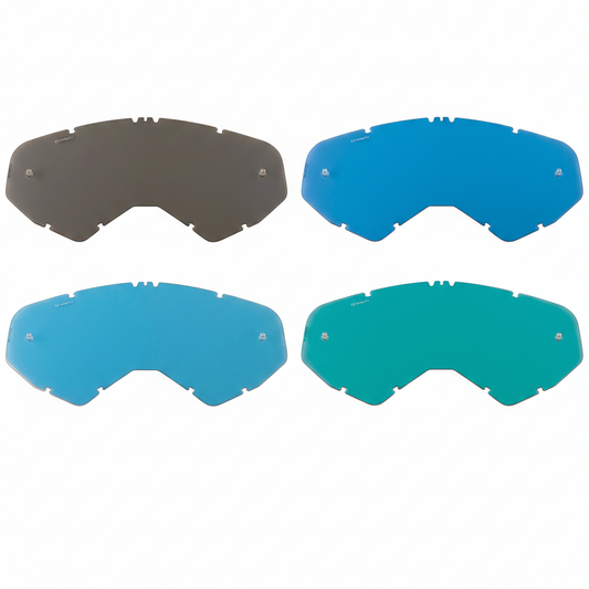Moose Offroad XCR Goggle Lenses - Smoke, Blue, Sky Blue, Green