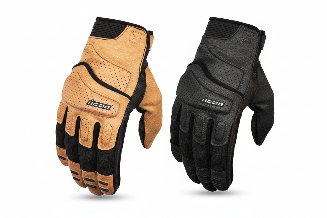 ICON Super Duty Gloves - Tan & Black