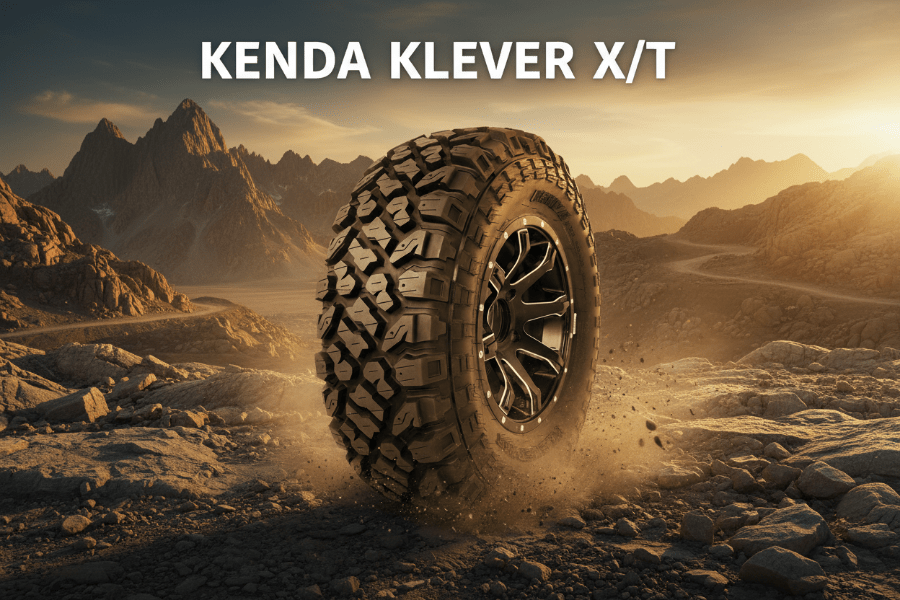 KENDA Klever X/T Tire 33x10R15 - 8 Ply for UTVs, Front or Rear - Kelly Motorsports