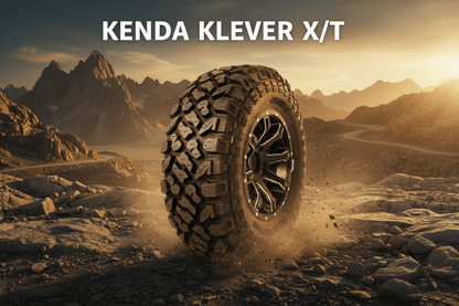 KENDA Klever X/T Tire 33x10R15 - 8 Ply for UTVs, Front or Rear - Kelly Motorsports