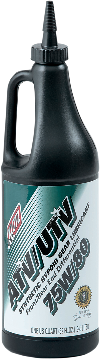 KLOTZ OIL ATV Gear Oil 75W - 80 – Heavy - Duty Transmission Fluid for Off - Road Vehicles - Kelly Motorsports