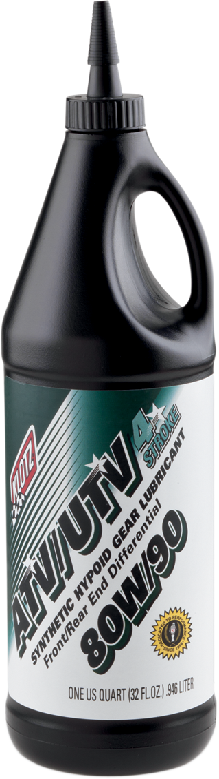 KLOTZ OIL ATV Gear Oil 80W - 90 - 1 Quart for Off - Road Vehicles - Part Number ATVUTV - 8090 - Kelly Motorsports