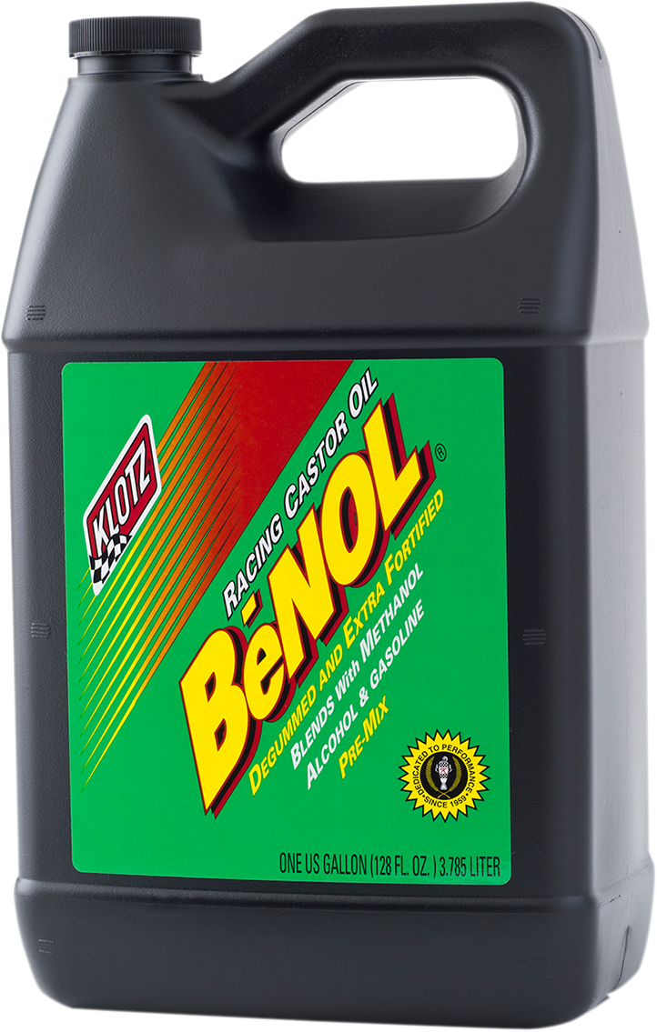Klotz Oil BeNOL® Racing Premix 2 - Stroke Castor Oil - 1 Gallon by Klotz Oil (Part Number BC - 171) - Kelly Motorsports