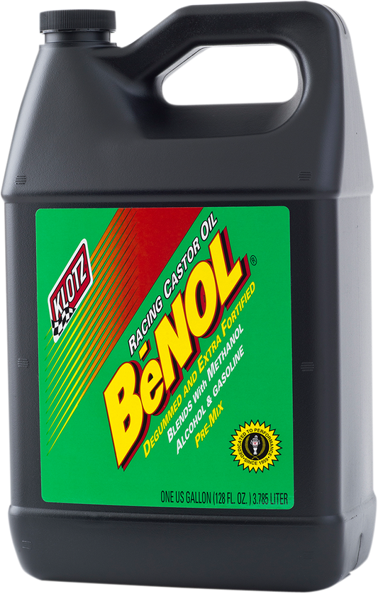 Klotz Oil BeNOL® Racing Premix 2 - Stroke Castor Oil - 1 Gallon by Klotz Oil (Part Number BC - 171) - Kelly Motorsports