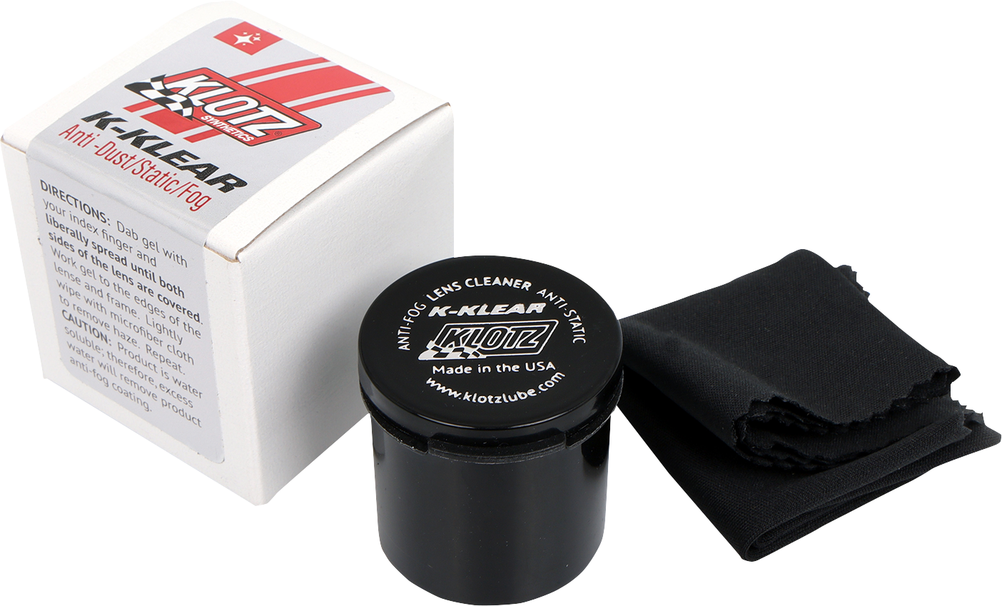 KLOTZ OIL K - Klear Anti - Fog Gel KS - 400 for Eyewear and Visors - Kelly Motorsports
