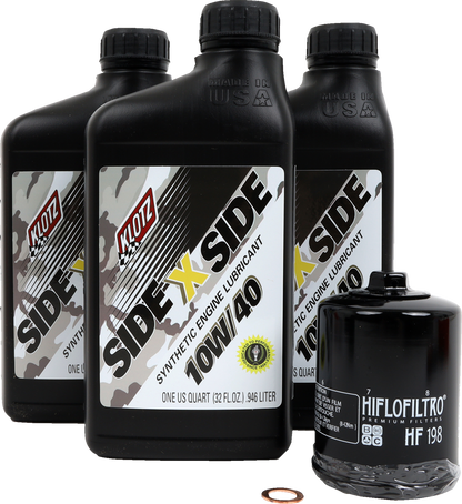 Klotz Oil KU - 110 Off - Road Engine and Transmission Oil Change Kit for Polaris 10W/40 - Kelly Motorsports