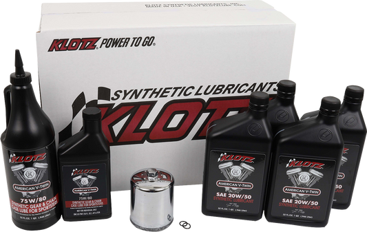 KLOTZ OIL Premium Oil Change Kit for Harley - Davidson Sportster KH - 104 - Kelly Motorsports