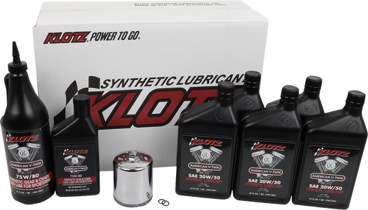 KLOTZ OIL Premium Oil Change Kit for Harley - Davidson Sportster KH - 110 - Kelly Motorsports