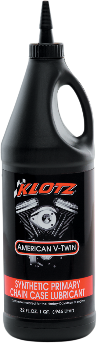 KLOTZ OIL Primary Chain Case Lube KH - C80 80W - 90 - 1 Quart for Harley - Davidson Big Twin Models - Kelly Motorsports