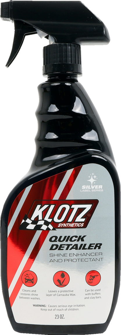 KLOTZ OIL Quick Detailer - 23 fl oz. KS - 320 for Car Paint, Metal, Glass & Mirrors - Kelly Motorsports