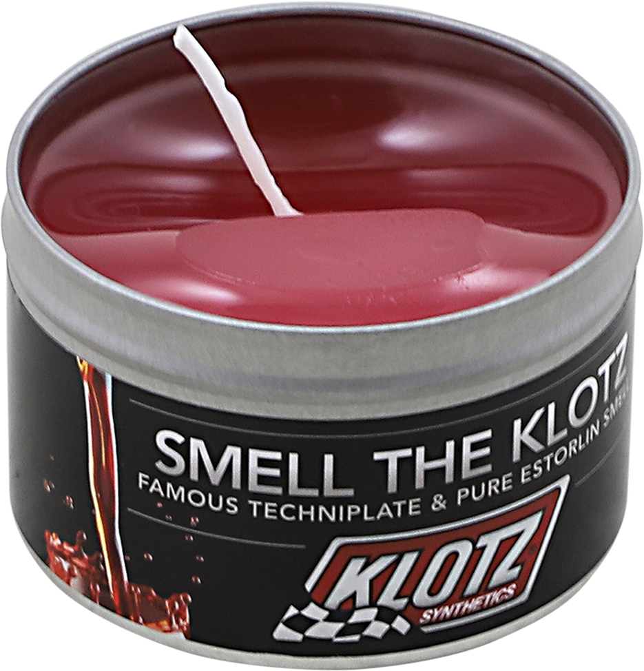 KLOTZ OIL Scented Candle - Techniplate® 8 oz. KL - 755 - Kelly Motorsports