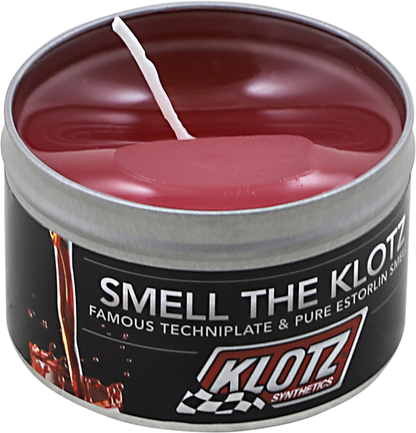 KLOTZ OIL Scented Candle - Techniplate® 8 oz. KL - 755 - Kelly Motorsports
