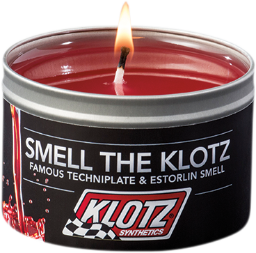 KLOTZ OIL Scented Candle - Techniplate® 8 oz. KL - 755 - Kelly Motorsports
