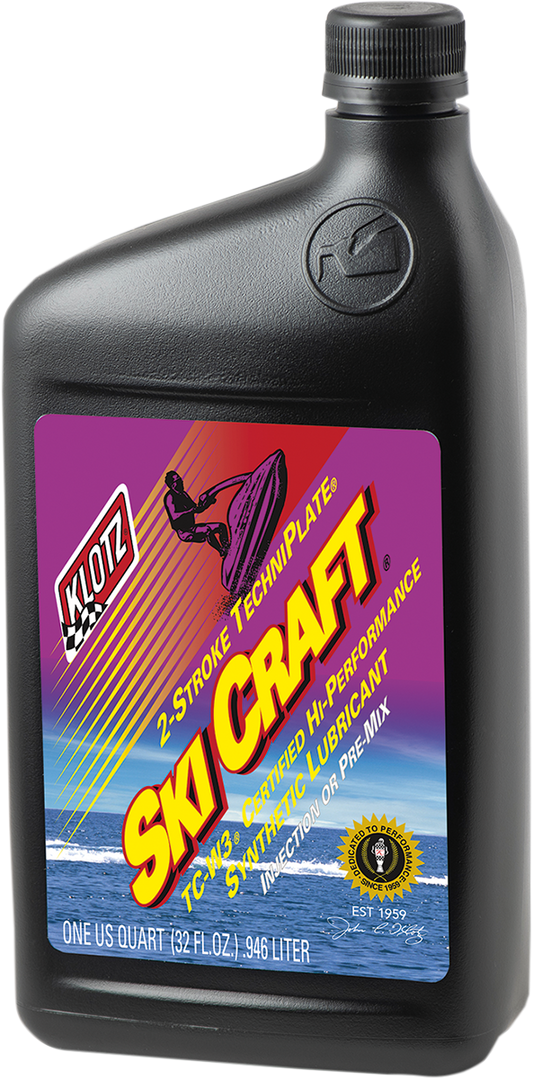 KLOTZ Oil SkiCraft® Synthetic 2 - Stroke Oil - 1 U.S. Quart KL - 306 - Kelly Motorsports