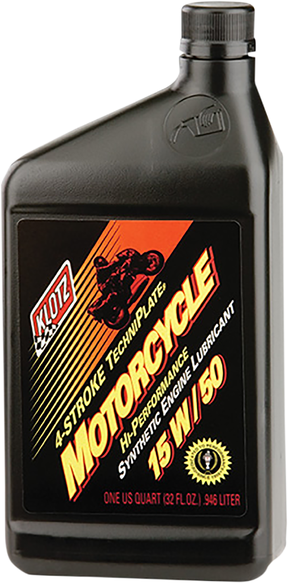 KLOTZ OIL Synthetic Engine Oil 15W - 50 – 1 Quart – KL - 815 - Kelly Motorsports