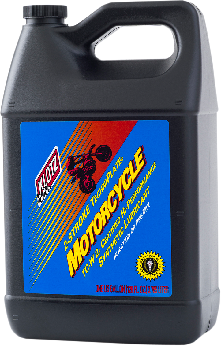 Klotz Oil TechniPlate® Synthetic TCW - 2 2 - Stroke Oil - 1 Gallon (KL - 301) - Kelly Motorsports