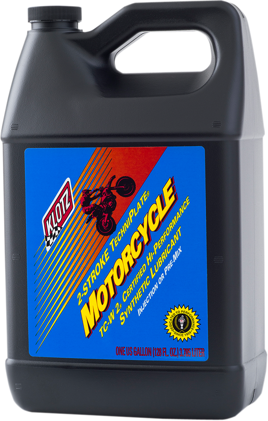 Klotz Oil TechniPlate® Synthetic TCW - 2 2 - Stroke Oil - 1 Gallon (KL - 301) - Kelly Motorsports